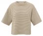 Fluffy stripe sweater ss SAFARI 1-000446-502-99803