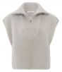 Sleeveless sweater DOVE GRAY 1-000375-409-50000