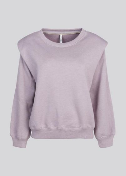 Sweater padded shoulder sweat 3s4558-30263-548