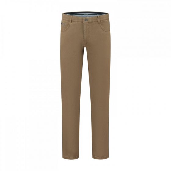 Pantalon COM4 swing front beige