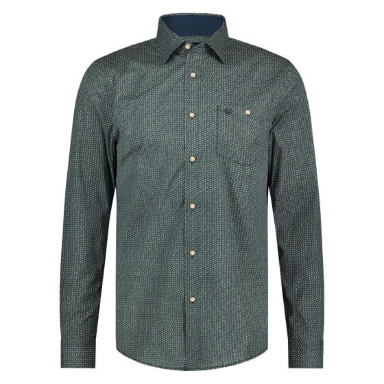 shirt ovals stretch Dark Green 42.6548-172