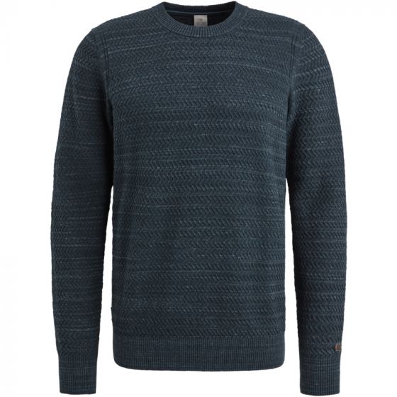 Crewneck recycled blend Sea Storm CKW2411353-5442