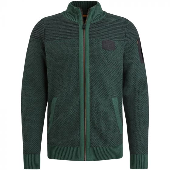 Zip jacket structure Green PKC2409356-6143