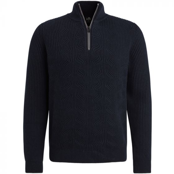 Half zip collar wool Sky Captain VKW2409326-5073