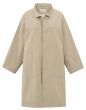 Cotton oversized coat SAFARI 2-011018-502-99803