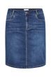 12 THE DENIM SKIRT 10702764-100055