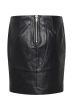 19 THE LEATHER SKIRT Black 10703578-100031