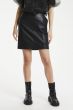 19 THE LEATHER SKIRT Black 10703578-100031