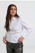 Poplin blouse PURE WHITE 1-201111-409-00000