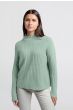 Ribbed sweater JADE GREEN 1-000122-409-999562