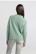 Ribbed sweater JADE GREEN 1-000122-409-999562