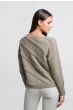 stripe sweater DOVE GRAY 1-000379-409-500002