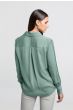 Blouse folded detail JADE GREEN 1-201114-409-99956