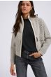 Knitted jacket CHALK WHITE 1-010068-408-999531