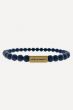 Armband stones natural ned black gold sbnn-002