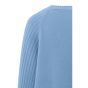 Rib mixed sweater BEL AIR BLUE 1-000410-410-53935