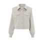 Wool mix jacket DOVE GRAY 2-001041-408-50000