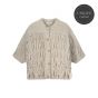 Vest SUMMUM 3/4 sleeve fringe knit