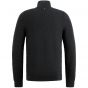 Half zip collar mouline Black PKW2410301-999