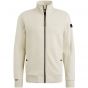 Zip jacket jacquard Bone White PSW2408424-7013