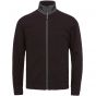 Zip jacket wool Aubergine VKC2210332-4357