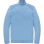 Turtleneck cotton 2 tone Blue VKW208350-5040