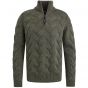 Half zip collar star Loden Green VKW2409330-6380