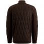 Half zip heavy knit Rum Raisin VKW2410340-8173