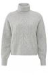 Turtle cable sweater GREY 1-000400-410-999672