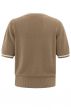 Textured sweater CARIBOU BROWN 1-000450-503-81017