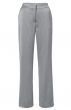 satin wide trousers METAL GREY 1-301162-410-80328