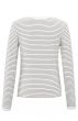 Striped top BLANC DE BLANC 1-709273-502-148001