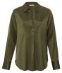 Satin top ARMY GREEN 1-701033-309-99272