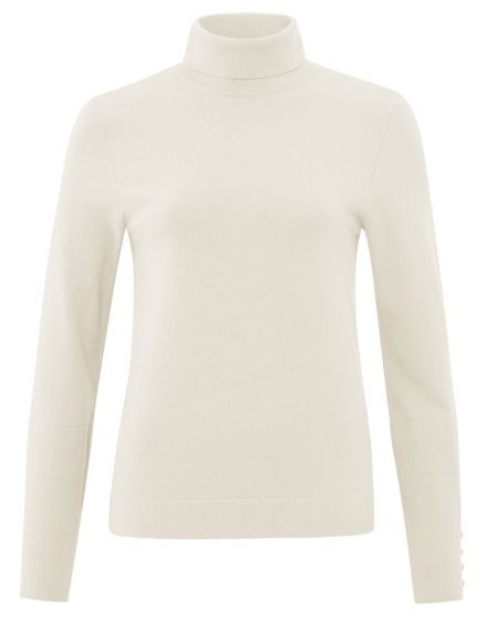 Turtleneck sweater CHALK WHITE 1-000126-99953