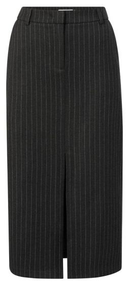 pinstripe midi skir ANTHRACITE 1-401061-409-999441