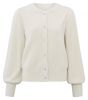 Furry cardigan ls CHALK WHITE 1-010047-408-99953