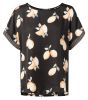 Satin top print ALMOST BLACK 1901283-015-943051