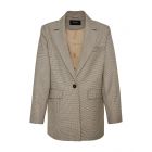 Blazer OPUS jimeni check nutmeg