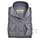 Overhemd JOHN MILLER lm tailored fit donkerblauw