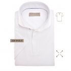 Polo JOHN MILLER KM slim fit spierwit