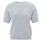 Trui YAYA raglan short sleeve gray dawn blue