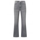 Jeans YAYA wide leg length 32 medium grey denim