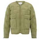 Jas YAYA nylon quilted olive 