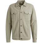 Overshirt CAST IRON twill sweat seagrass