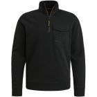 Trui PME LEGEND half zip collar jersey black onyx