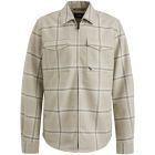 Overshirt VANGUARD check brushed pure cashmere