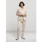 Pantalon SUMMUM punto milano ivory white