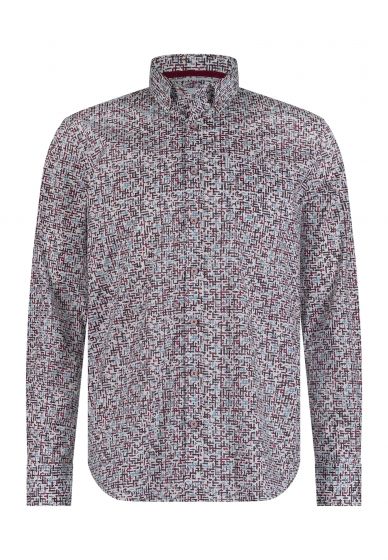 Shirt LS Print Popli 21424212-1148