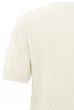 Cable round sweater CHALK WHITE 1-000377-409-99953