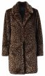 Faux fur coat CACAO 161142-023-812221